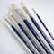 Silver Brush Limited Bristlon Long Filbert Brushes, Set of 5